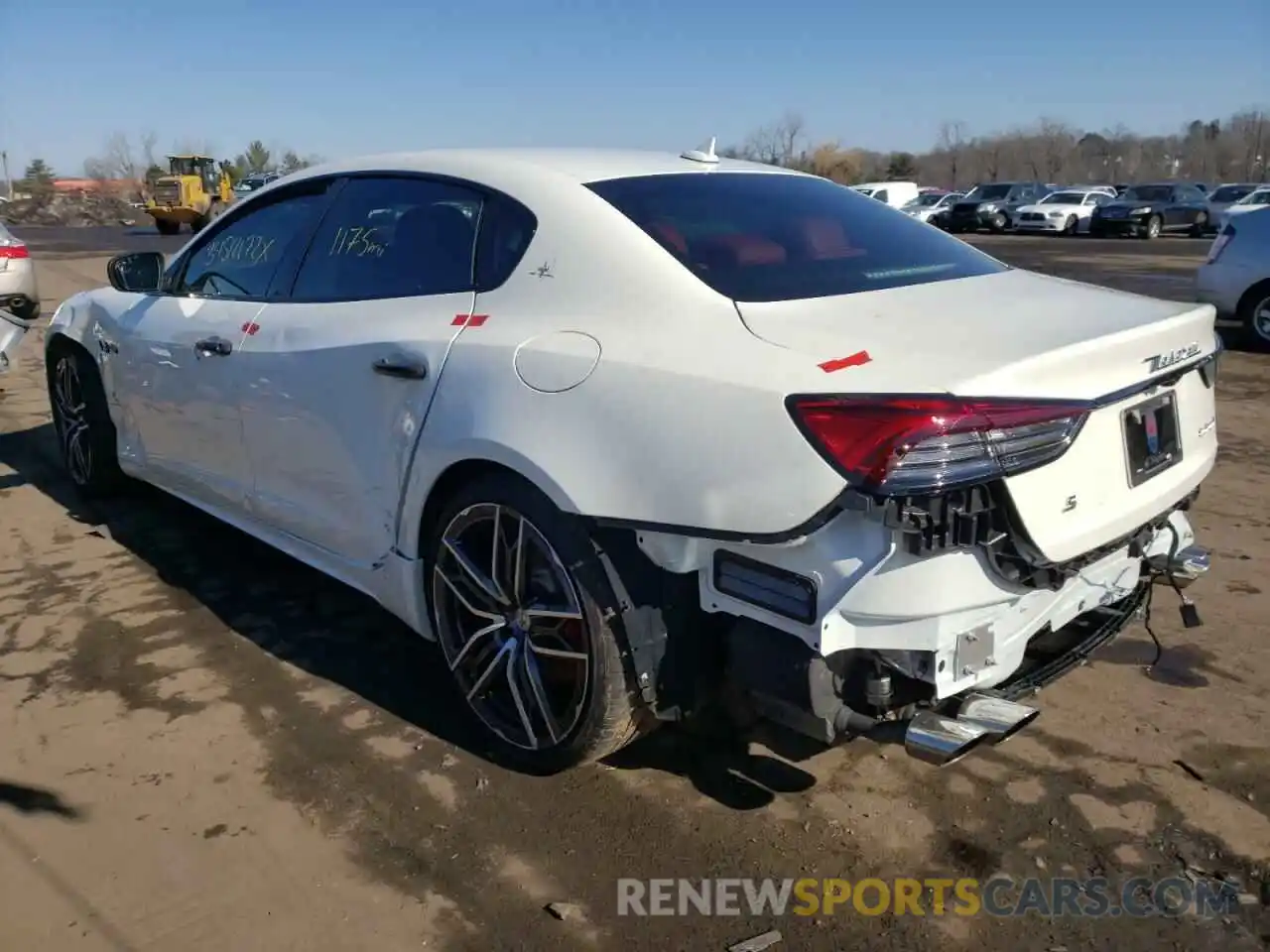 3 Photograph of a damaged car ZAM56YPL1M1377404 MASERATI QUATTROPOR 2021