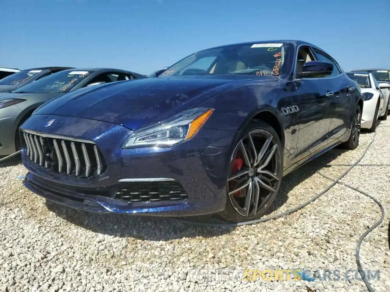 2 Photograph of a damaged car ZAM56YPL2M1376617 MASERATI QUATTROPOR 2021