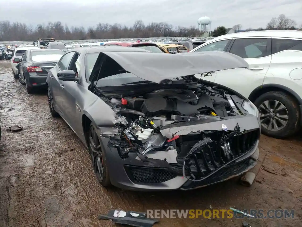 9 Photograph of a damaged car ZAM56YRSXM1375137 MASERATI QUATTROPOR 2021