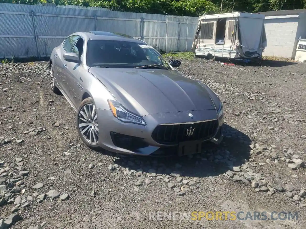 1 Photograph of a damaged car ZAM56YRM6N1388387 MASERATI QUATTROPOR 2022