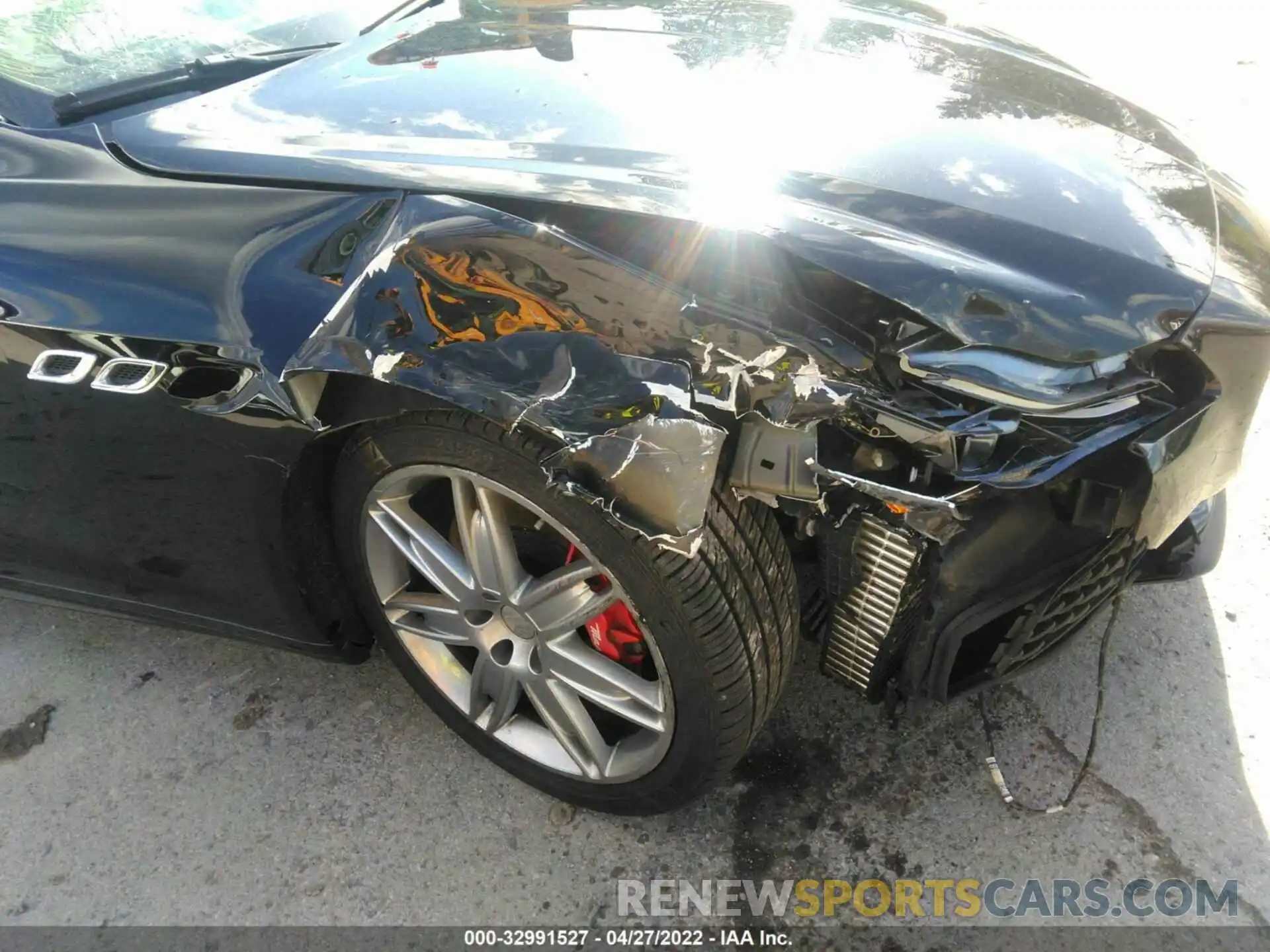 6 Photograph of a damaged car ZAM56YPA0K1308554 MASERATI QUATTROPORTE 2019