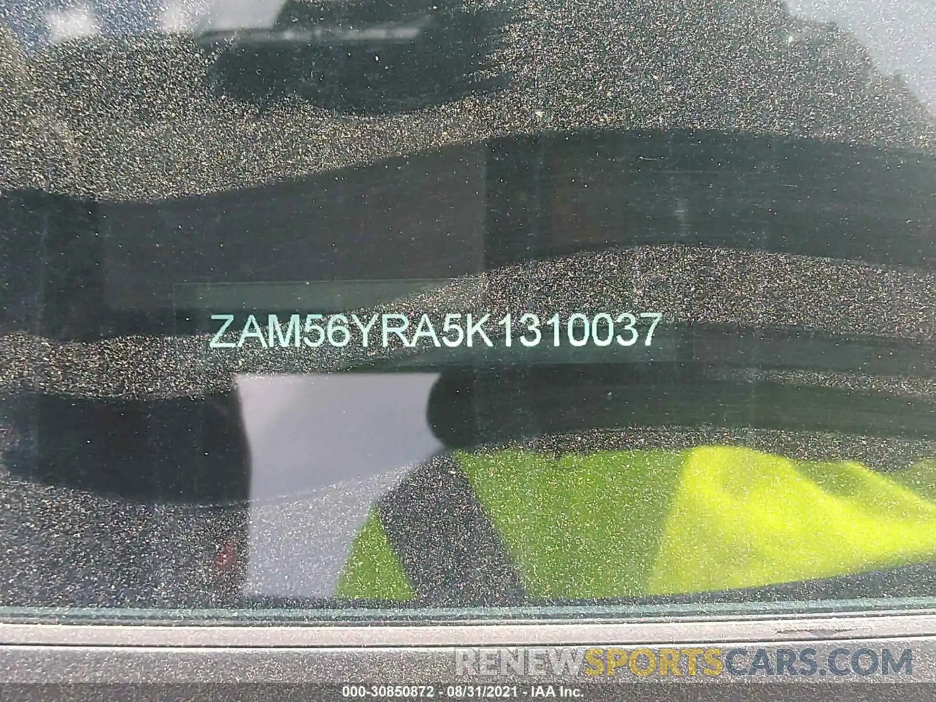 9 Photograph of a damaged car ZAM56YRA5K1310037 MASERATI QUATTROPORTE 2019