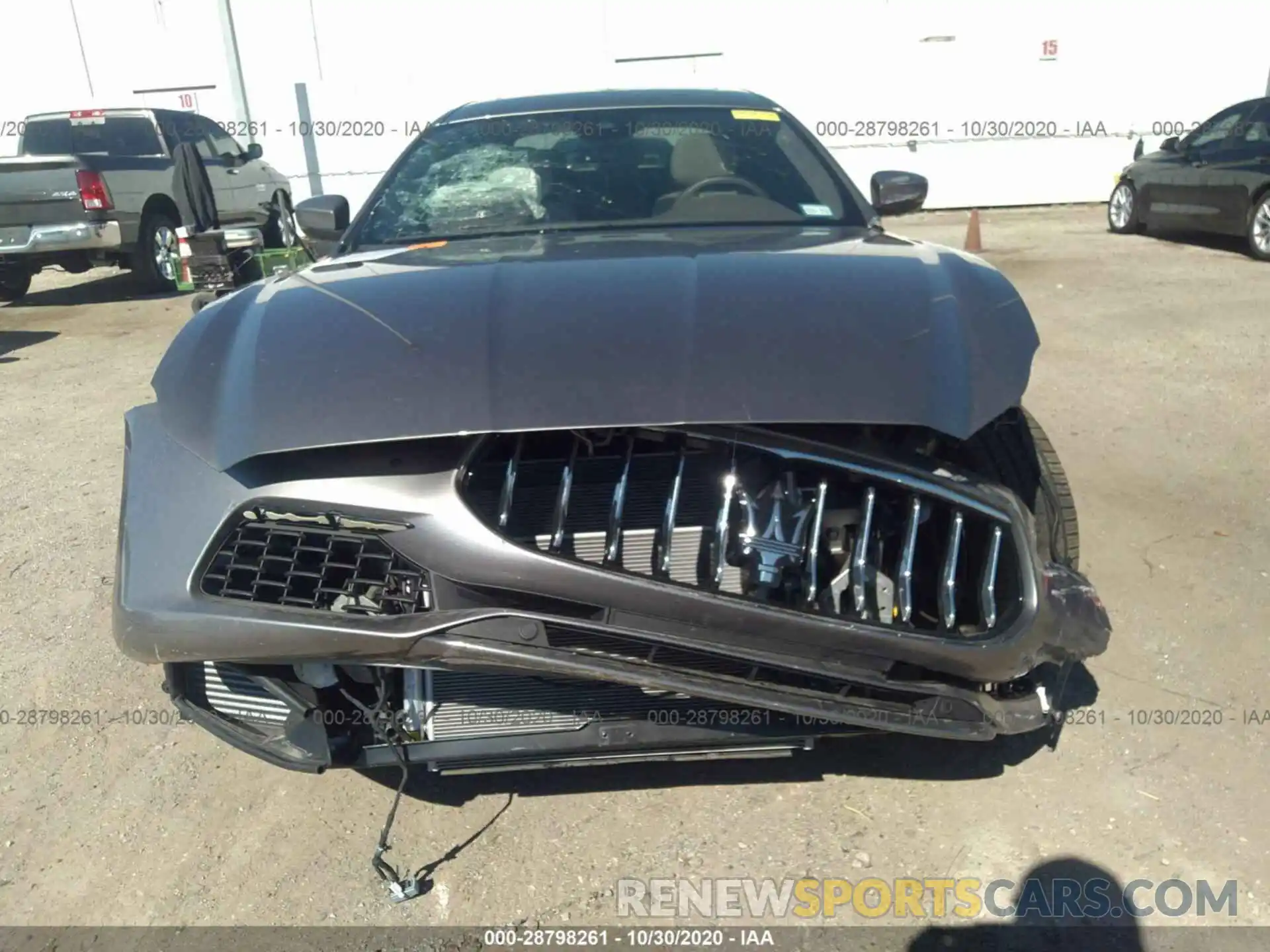 6 Photograph of a damaged car ZAM56YPLXL1350880 MASERATI QUATTROPORTE 2020