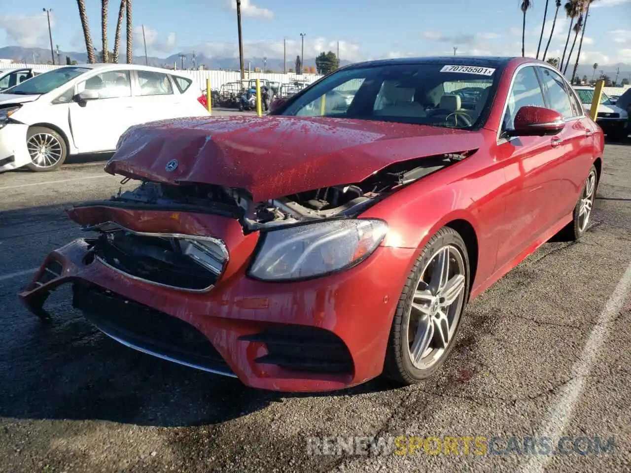 2 Photograph of a damaged car WDDZF4JBXKA504930 MERCEDES-BENZ 170-CLASS 2019