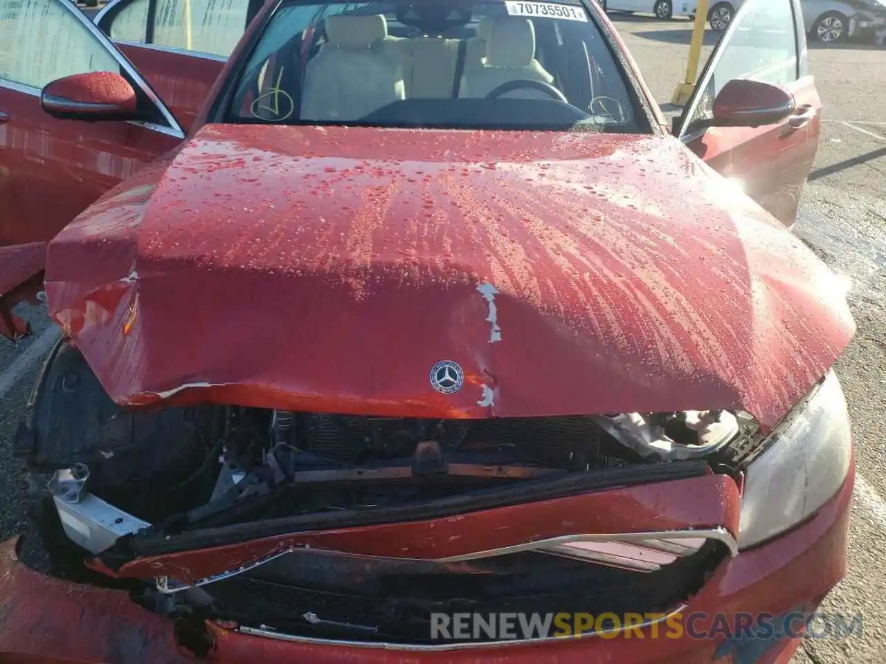 7 Photograph of a damaged car WDDZF4JBXKA504930 MERCEDES-BENZ 170-CLASS 2019