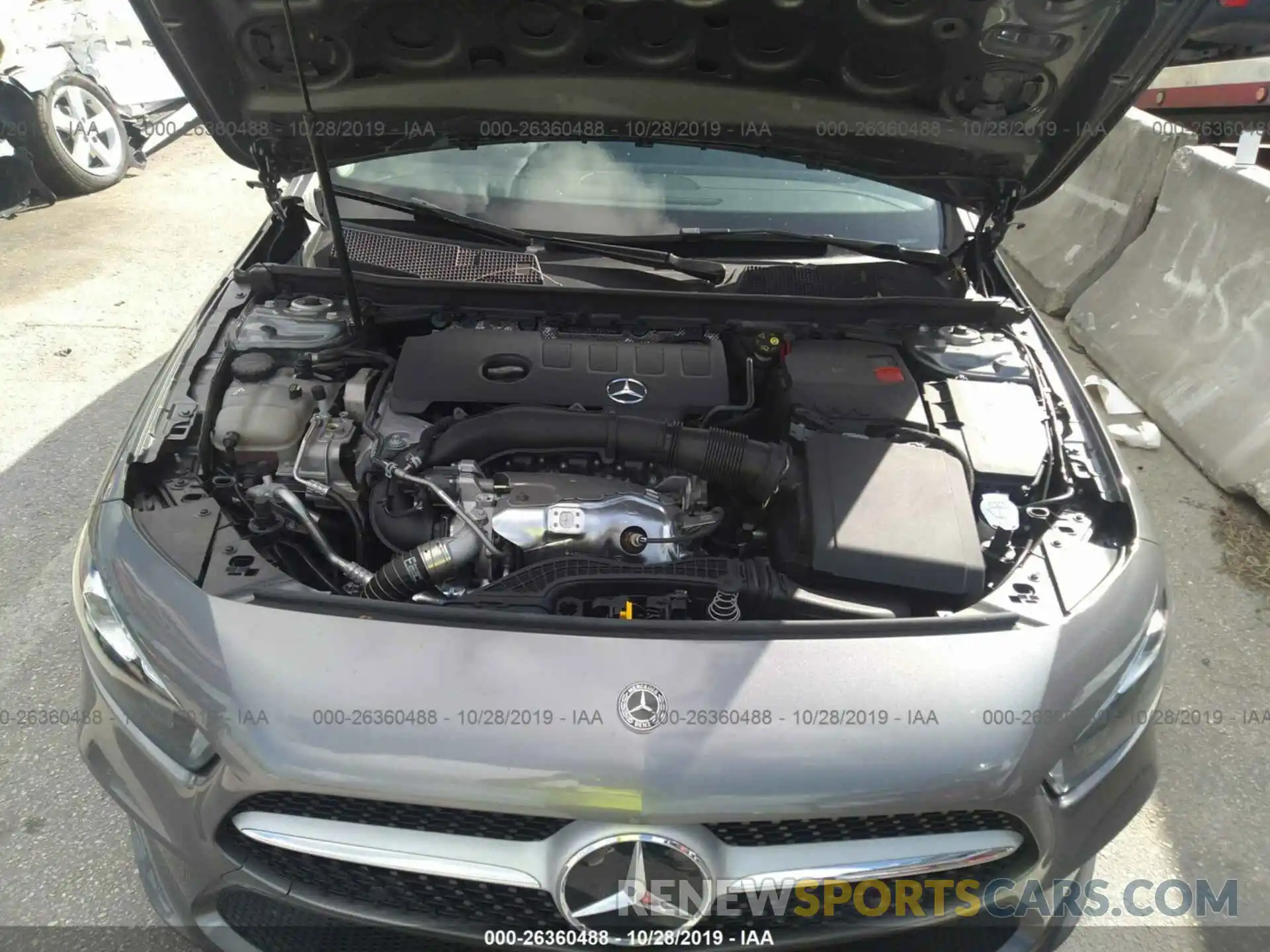 10 Фотография поврежденного автомобиля WDD3G4EB0KW020524 MERCEDES-BENZ A 2019