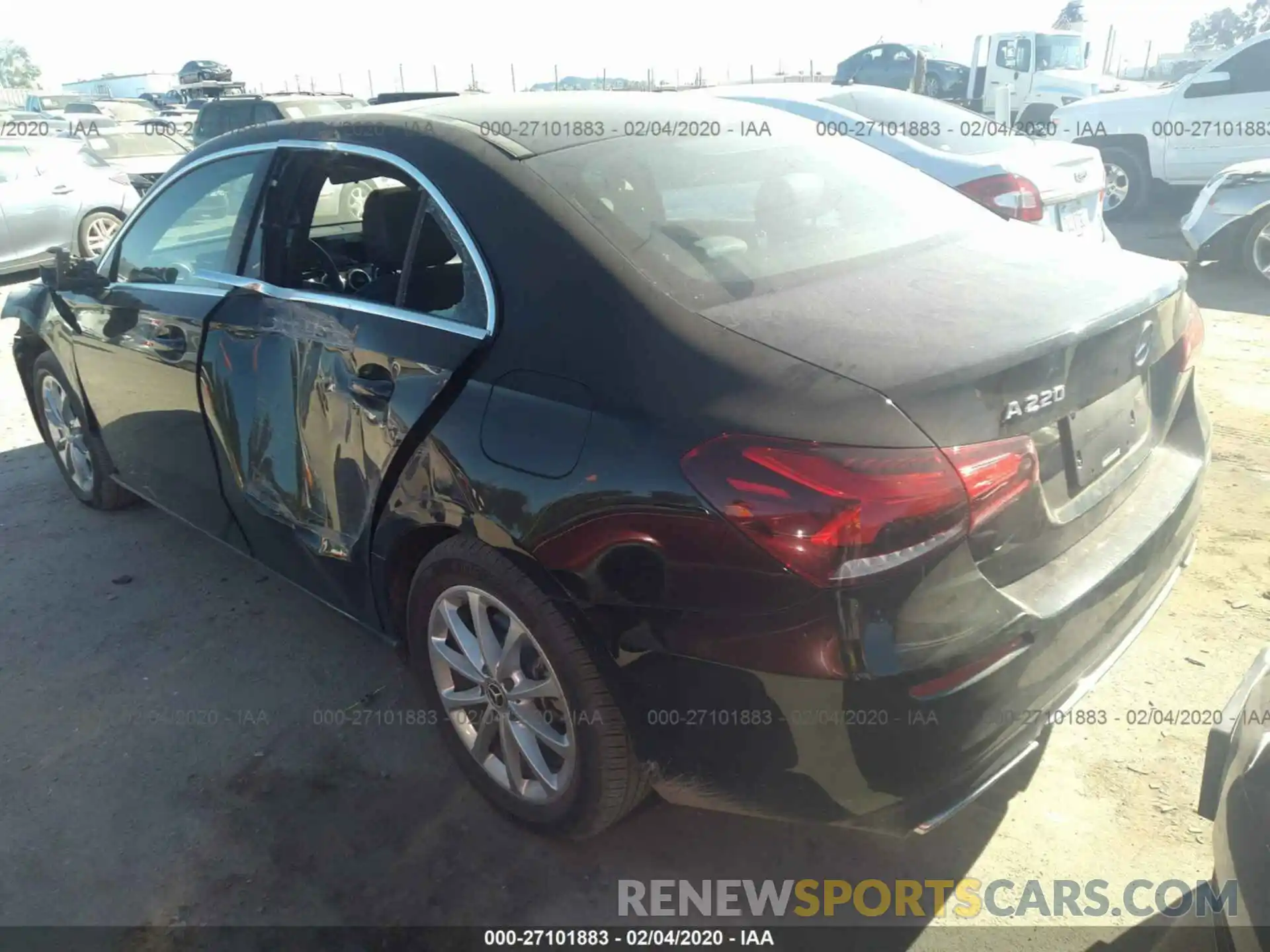 3 Photograph of a damaged car WDD3G4EB0KW025609 MERCEDES-BENZ A 2019