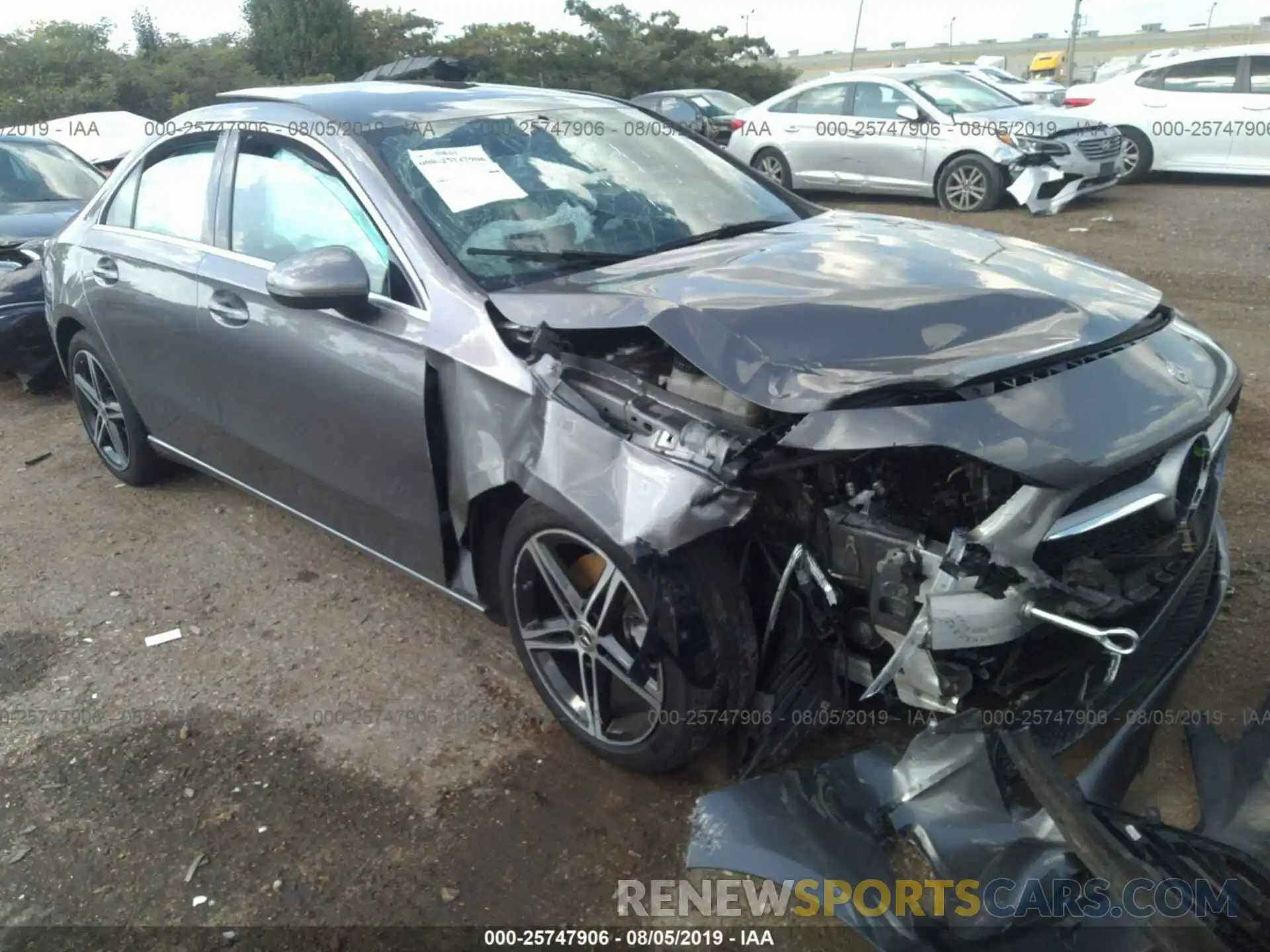 1 Photograph of a damaged car WDD3G4EB1KW010701 MERCEDES-BENZ A 2019