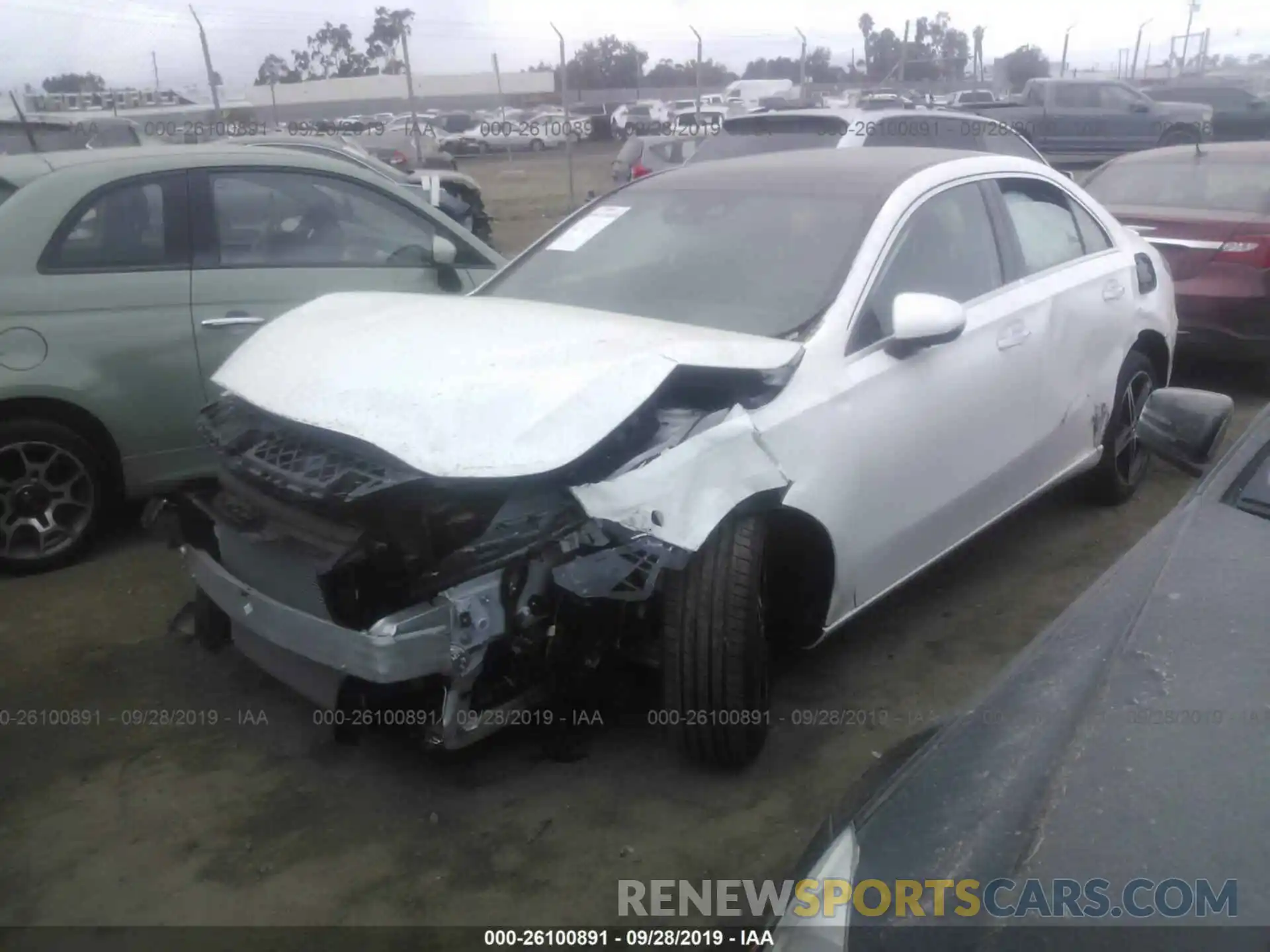 2 Photograph of a damaged car WDD3G4EB3KW022171 MERCEDES-BENZ A 2019