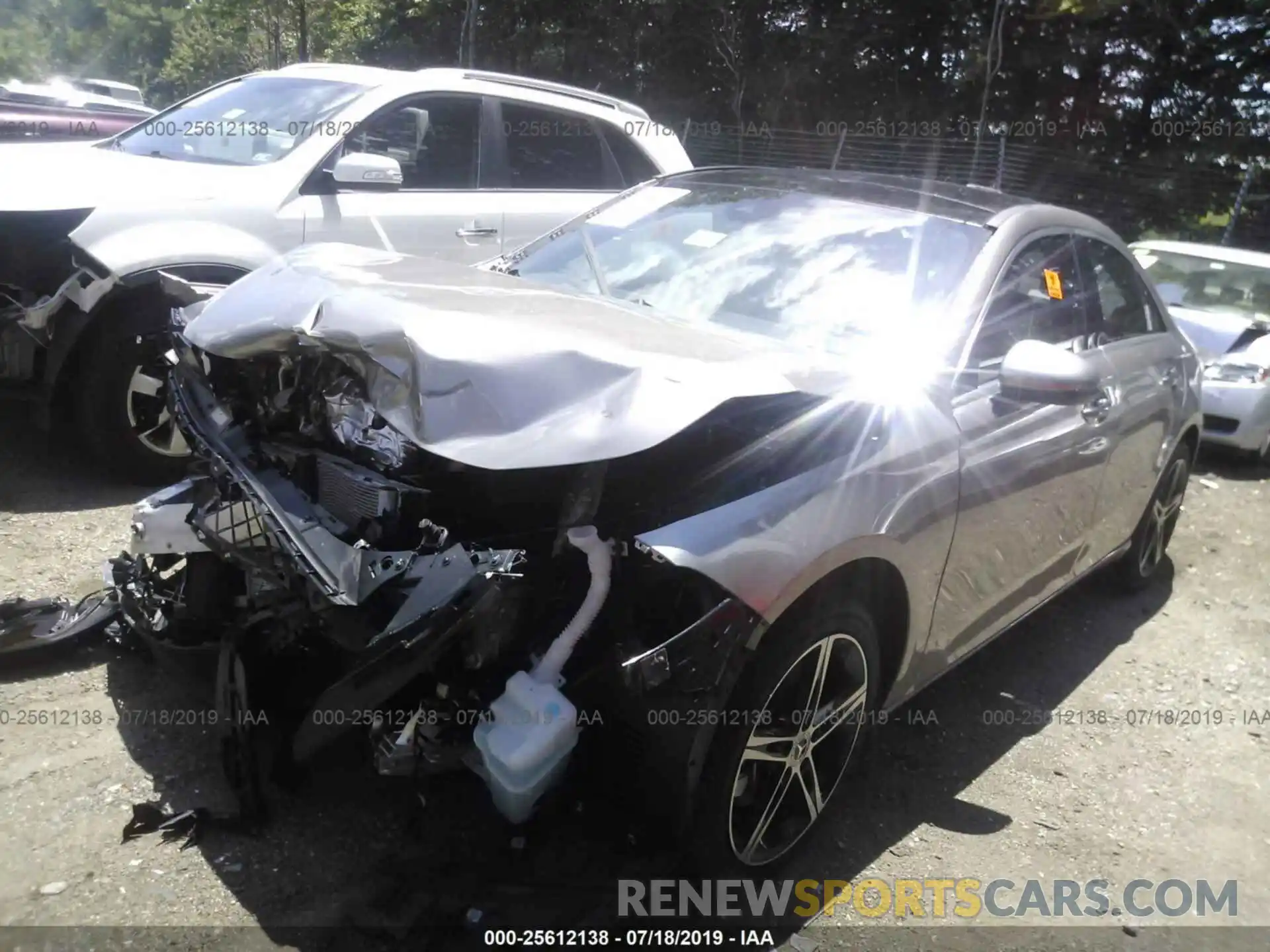 2 Photograph of a damaged car WDD3G4EB5KW001662 MERCEDES-BENZ A 2019