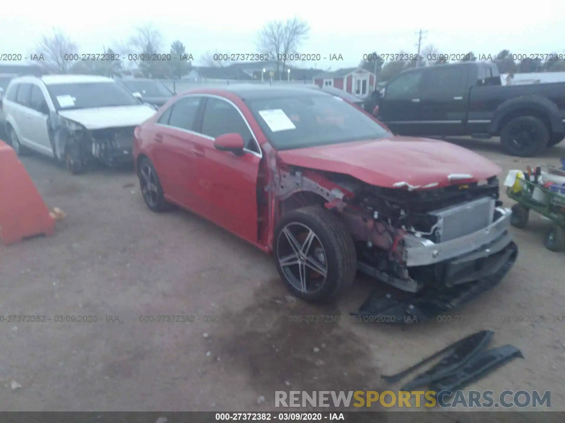 1 Photograph of a damaged car WDD3G4EB9KW018349 MERCEDES-BENZ A 2019