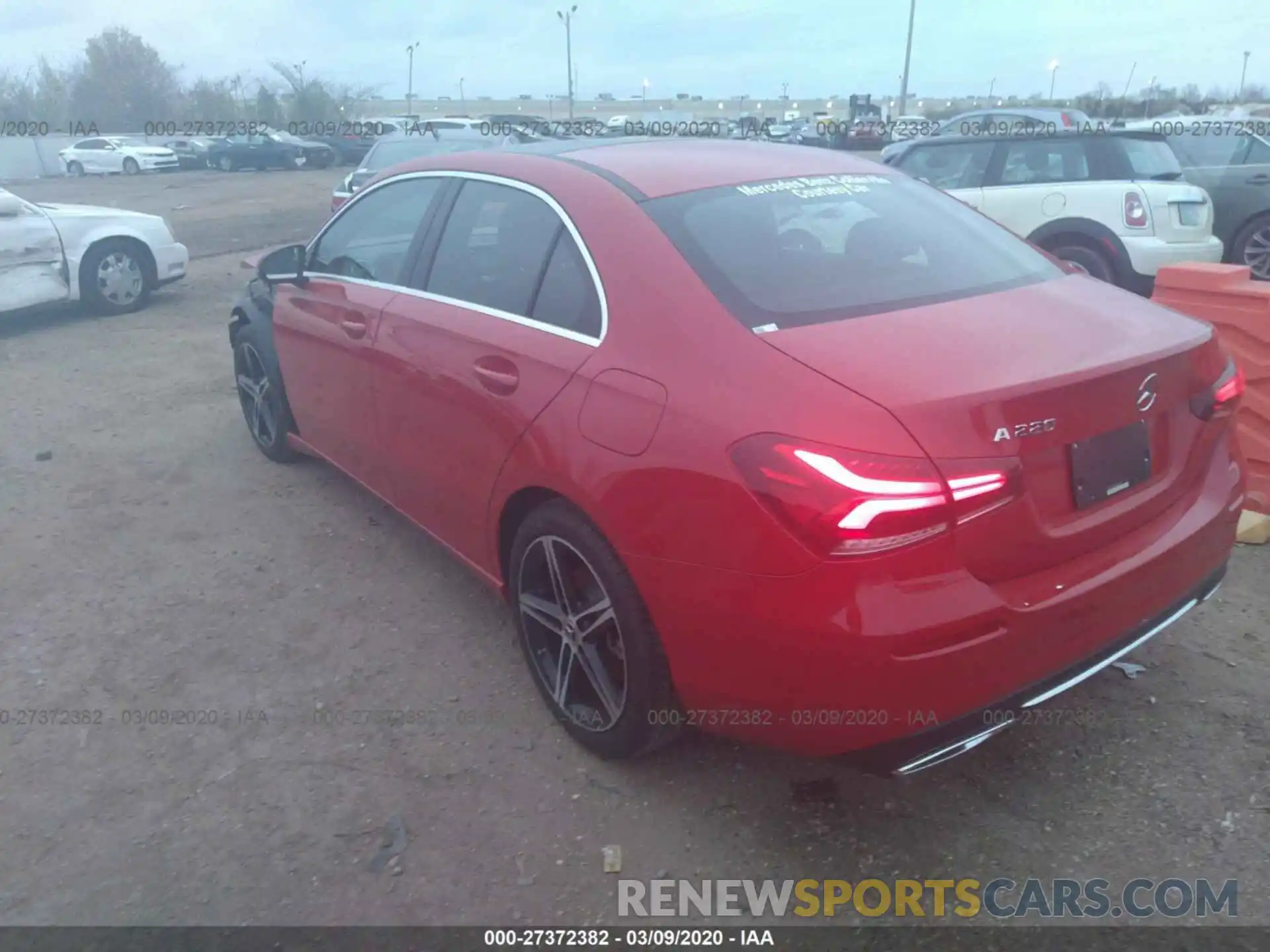 3 Photograph of a damaged car WDD3G4EB9KW018349 MERCEDES-BENZ A 2019