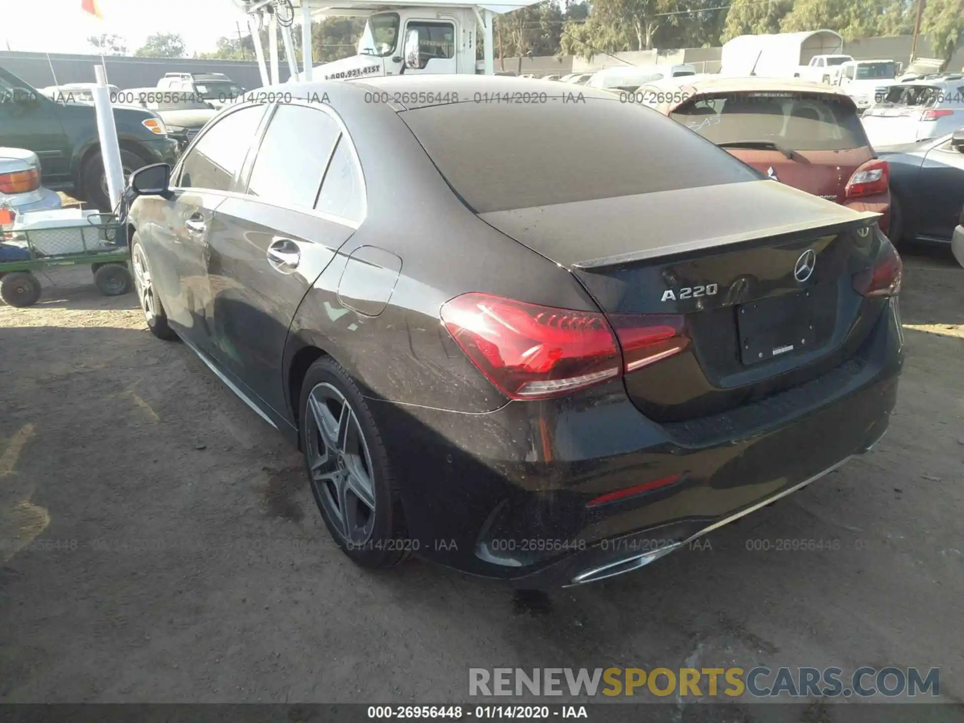 3 Photograph of a damaged car WDD3G4EBXKW011846 MERCEDES-BENZ A 2019