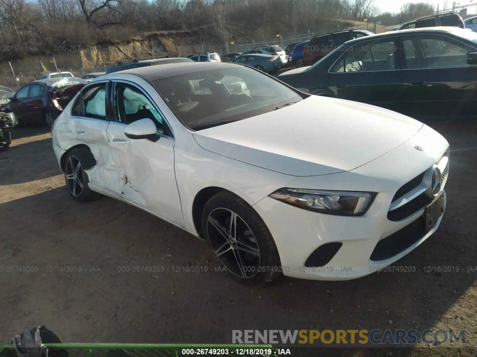 1 Photograph of a damaged car WDD3G4FB0KW010493 MERCEDES-BENZ A 2019