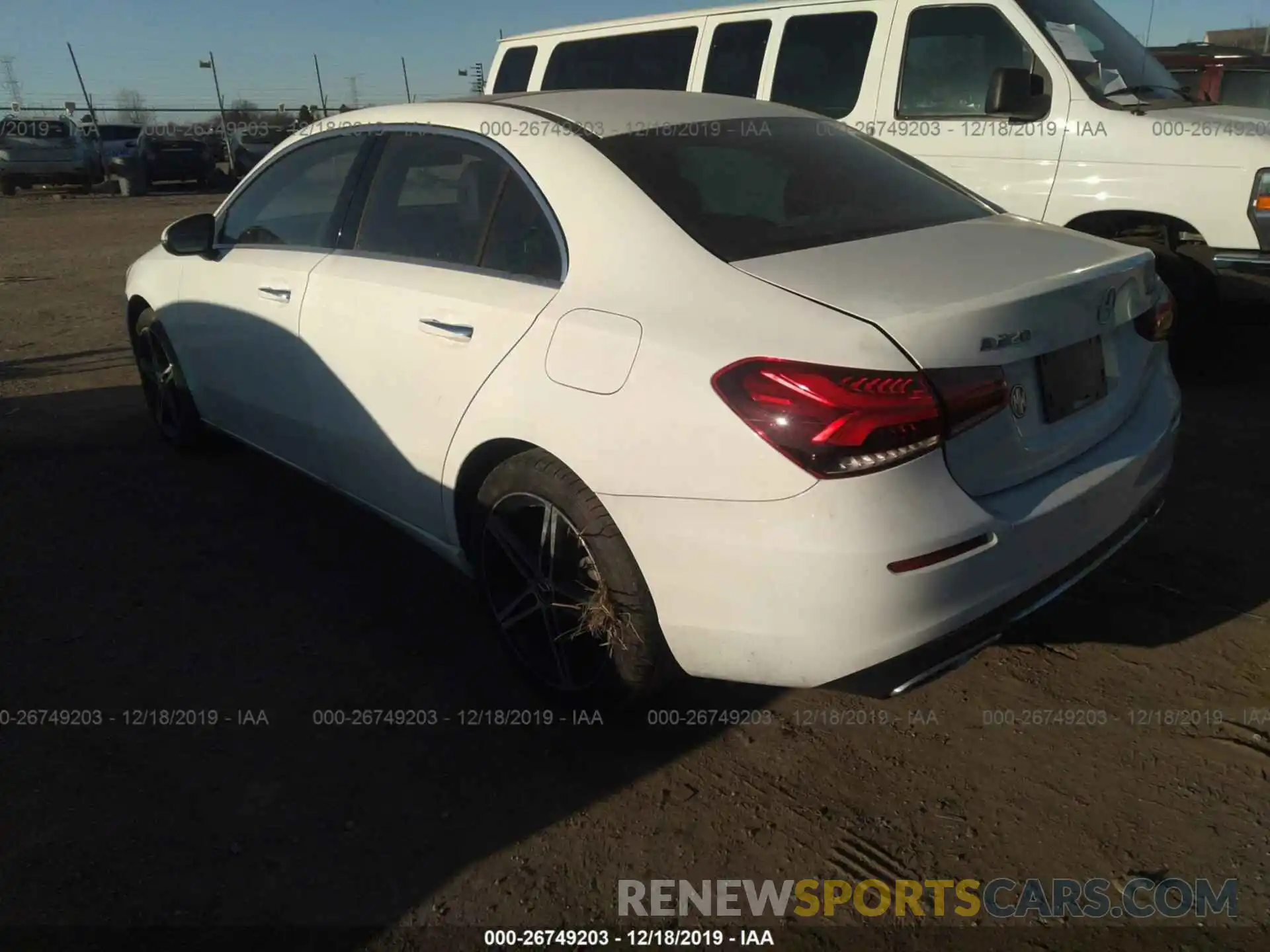 3 Photograph of a damaged car WDD3G4FB0KW010493 MERCEDES-BENZ A 2019