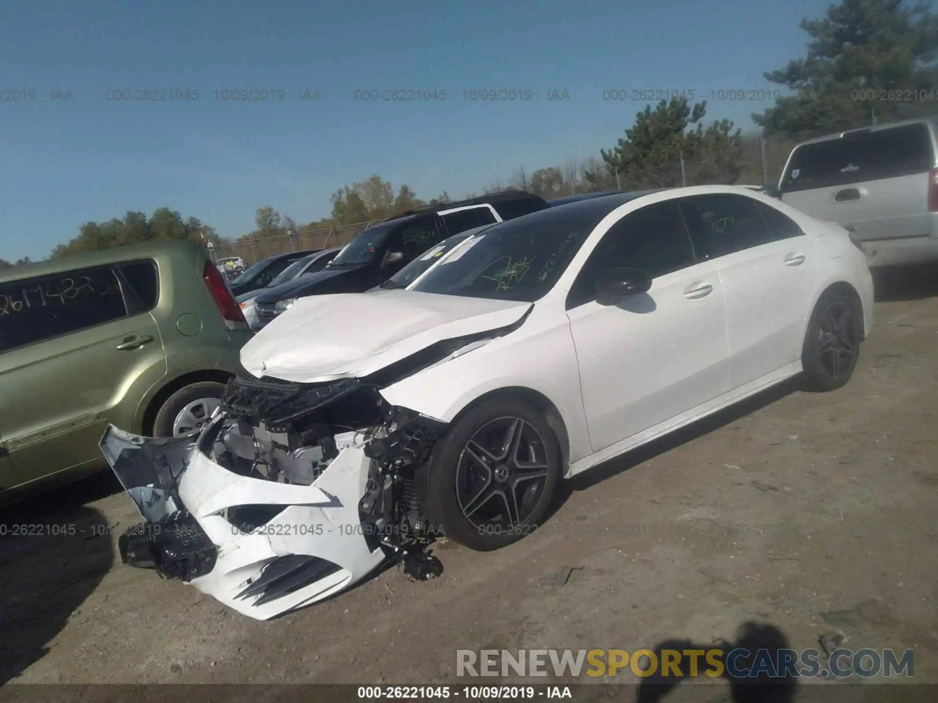 2 Photograph of a damaged car WDD3G4FB2KW007241 MERCEDES-BENZ A 2019