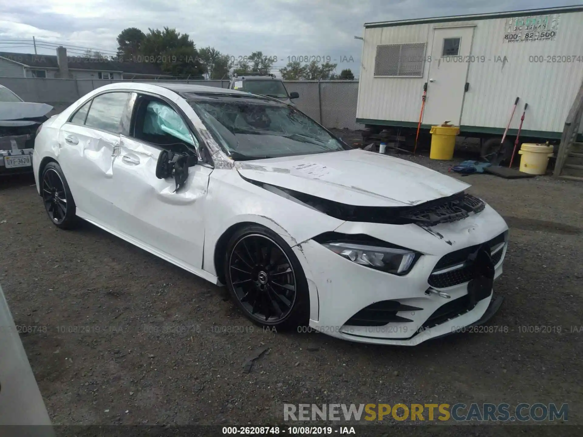 1 Photograph of a damaged car WDD3G4FB5KW005385 MERCEDES-BENZ A 2019