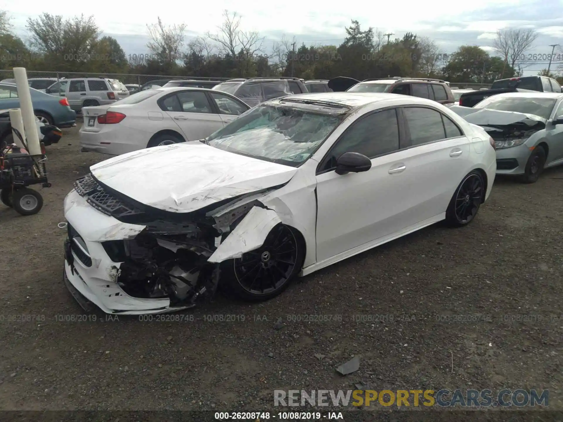 2 Photograph of a damaged car WDD3G4FB5KW005385 MERCEDES-BENZ A 2019