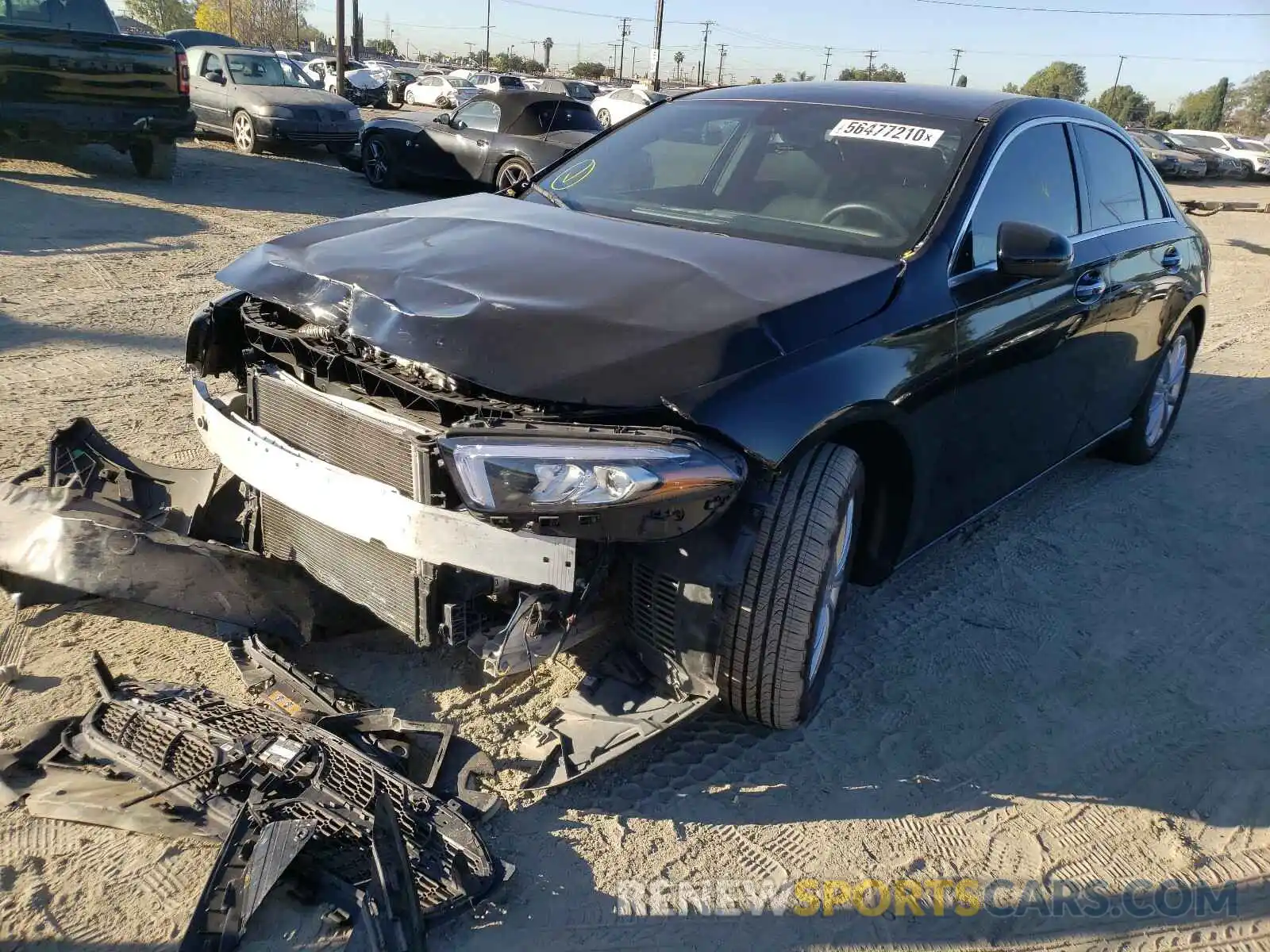 2 Photograph of a damaged car WDD3G4EB1KW023609 MERCEDES-BENZ A 220 2019