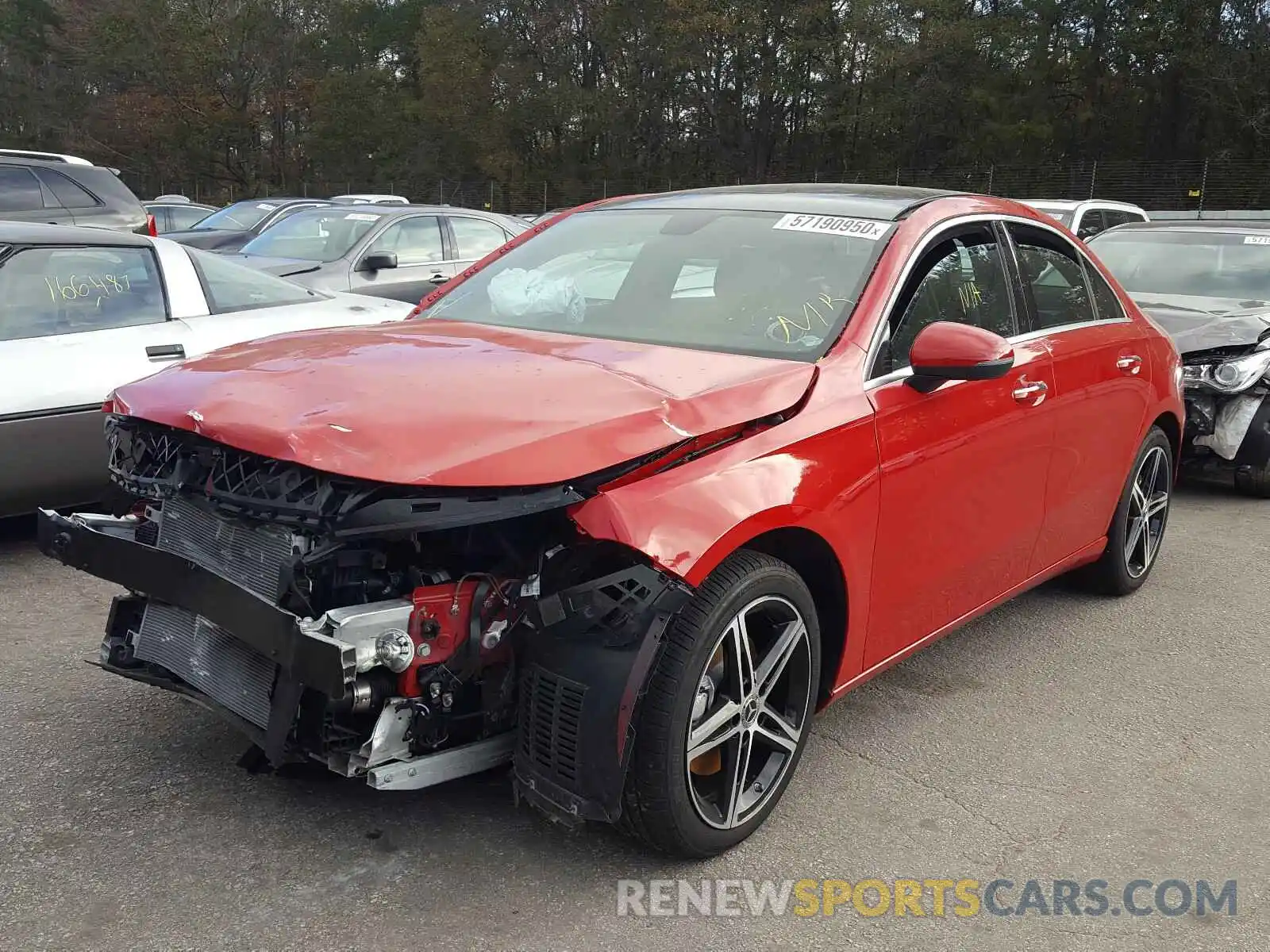 2 Photograph of a damaged car WDD3G4EB5KW031051 MERCEDES-BENZ A 220 2019