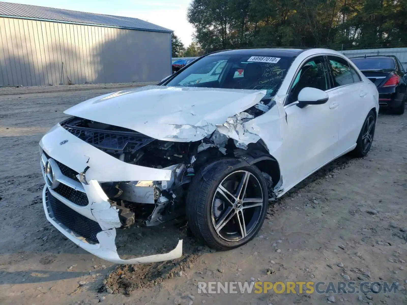 2 Фотография поврежденного автомобиля WDD3G4EB6KW012962 MERCEDES-BENZ A 220 2019