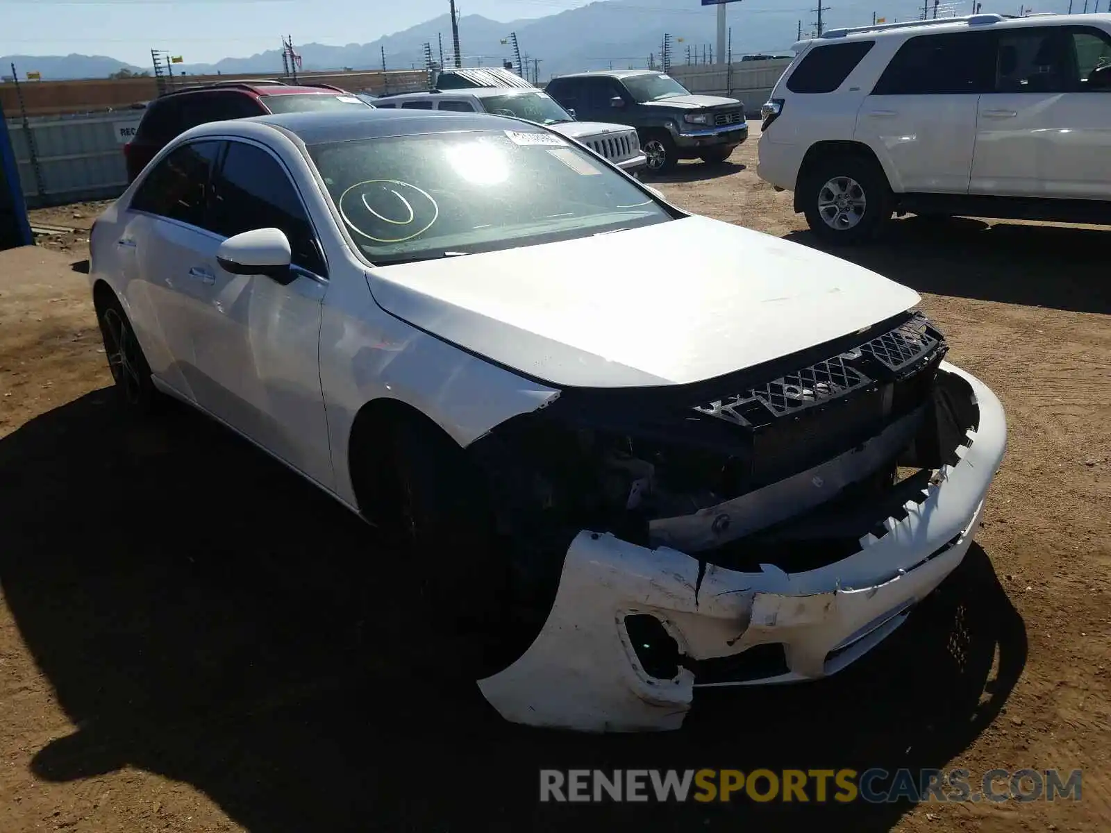 1 Photograph of a damaged car WDD3G4FB1KW017954 MERCEDES-BENZ A 220 2019