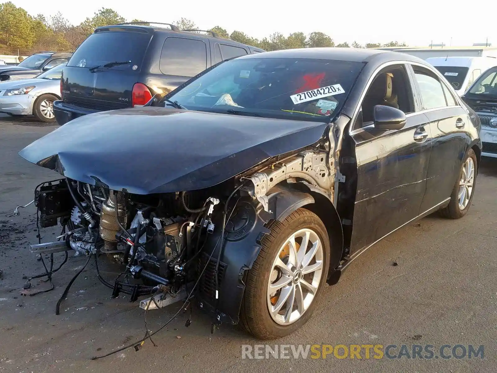 2 Photograph of a damaged car WDD3G4FB2KW027862 MERCEDES-BENZ A 220 2019