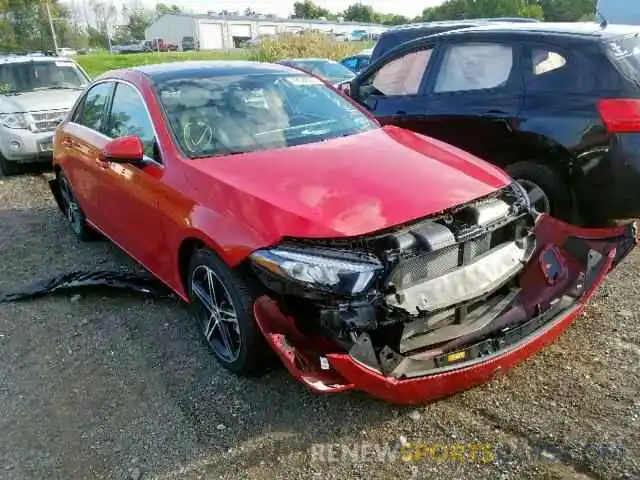 1 Photograph of a damaged car WDD3G4FB6KW018999 MERCEDES-BENZ A 220 2019