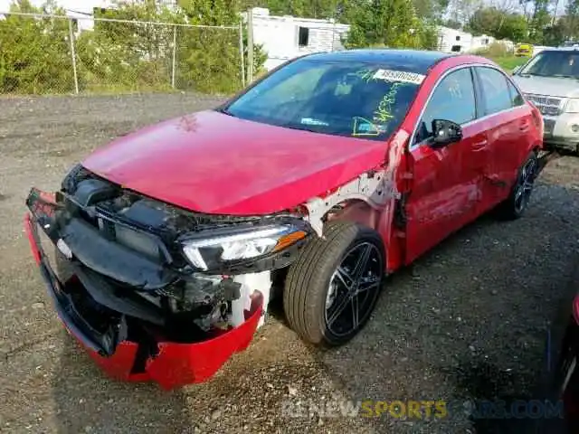 2 Photograph of a damaged car WDD3G4FB6KW018999 MERCEDES-BENZ A 220 2019