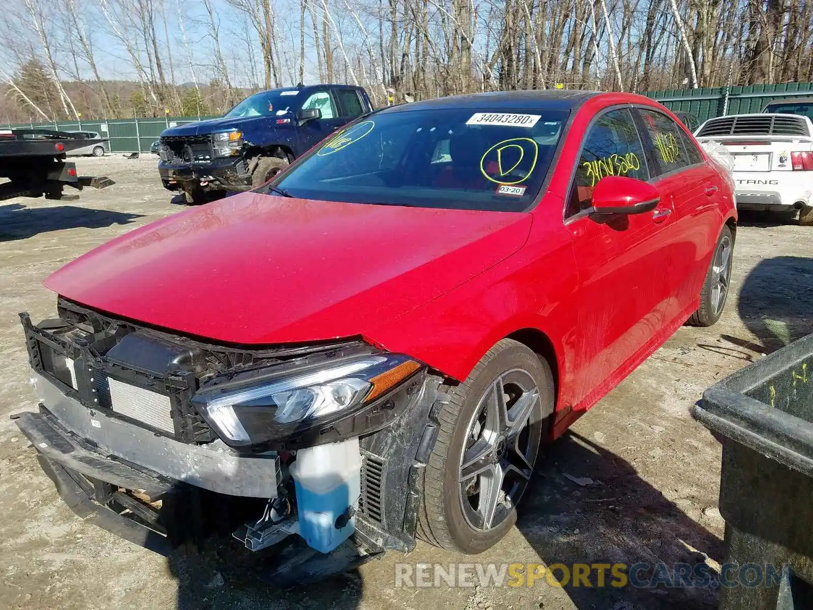 2 Photograph of a damaged car WDD3G4FB8KW024903 MERCEDES-BENZ A 220 2019