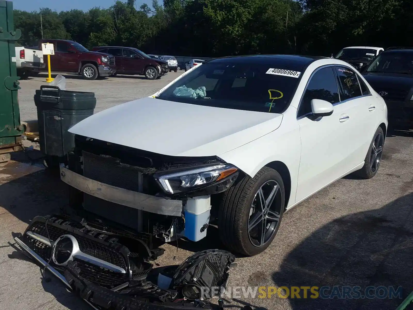 2 Photograph of a damaged car WDD3G4FB8KW032869 MERCEDES-BENZ A 220 2019