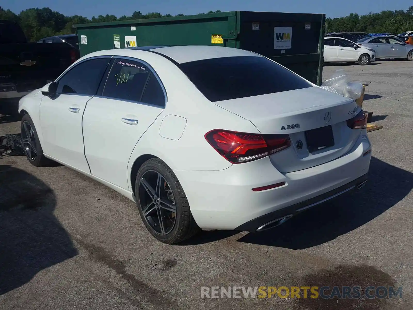 3 Photograph of a damaged car WDD3G4FB8KW032869 MERCEDES-BENZ A 220 2019