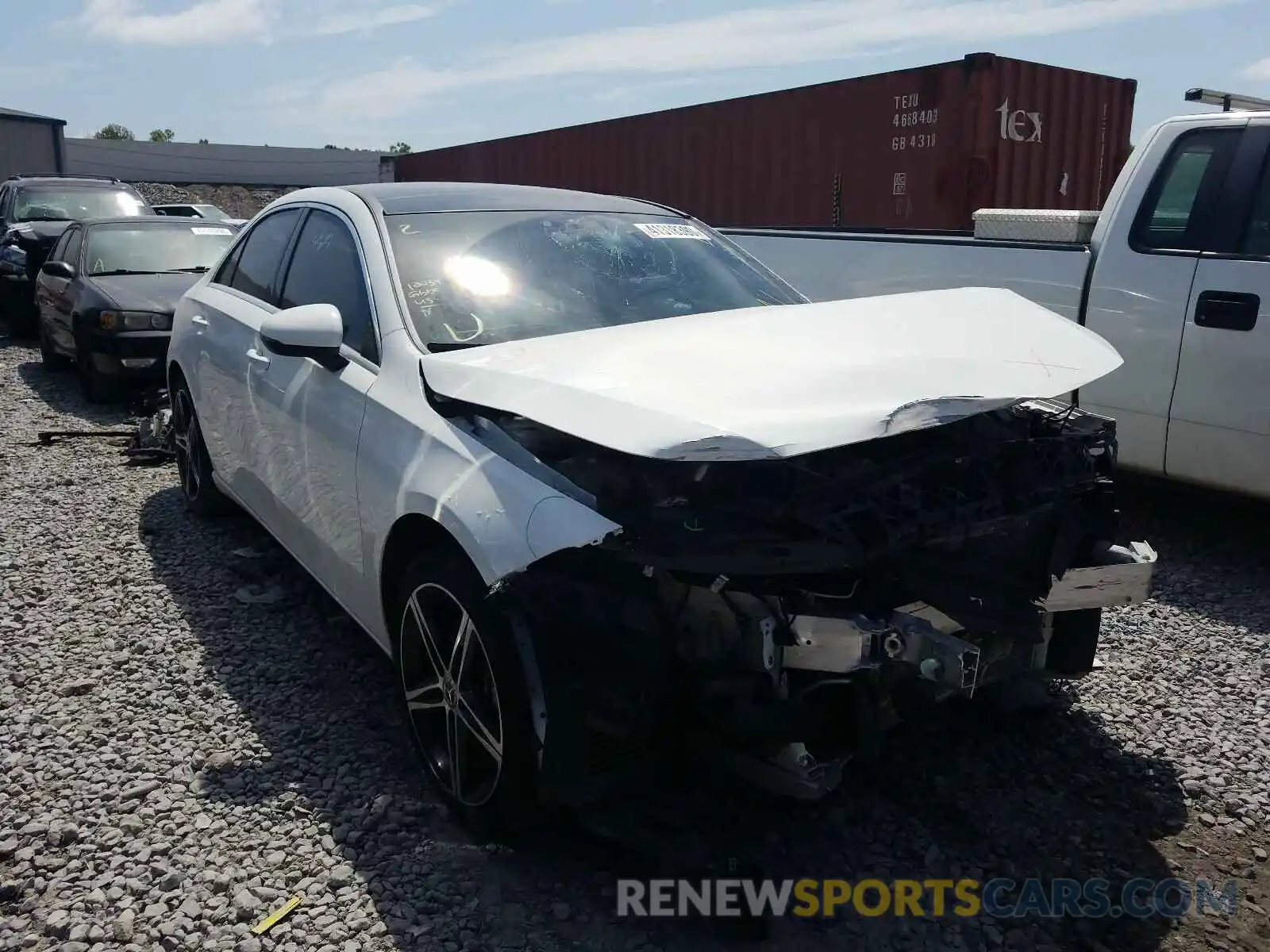 1 Photograph of a damaged car WDD3G4EB0KW006610 MERCEDES-BENZ A 220 4MAT 2019