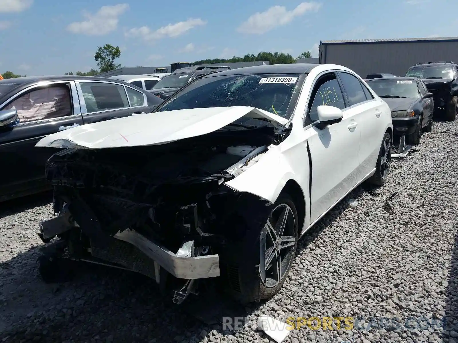 2 Photograph of a damaged car WDD3G4EB0KW006610 MERCEDES-BENZ A 220 4MAT 2019