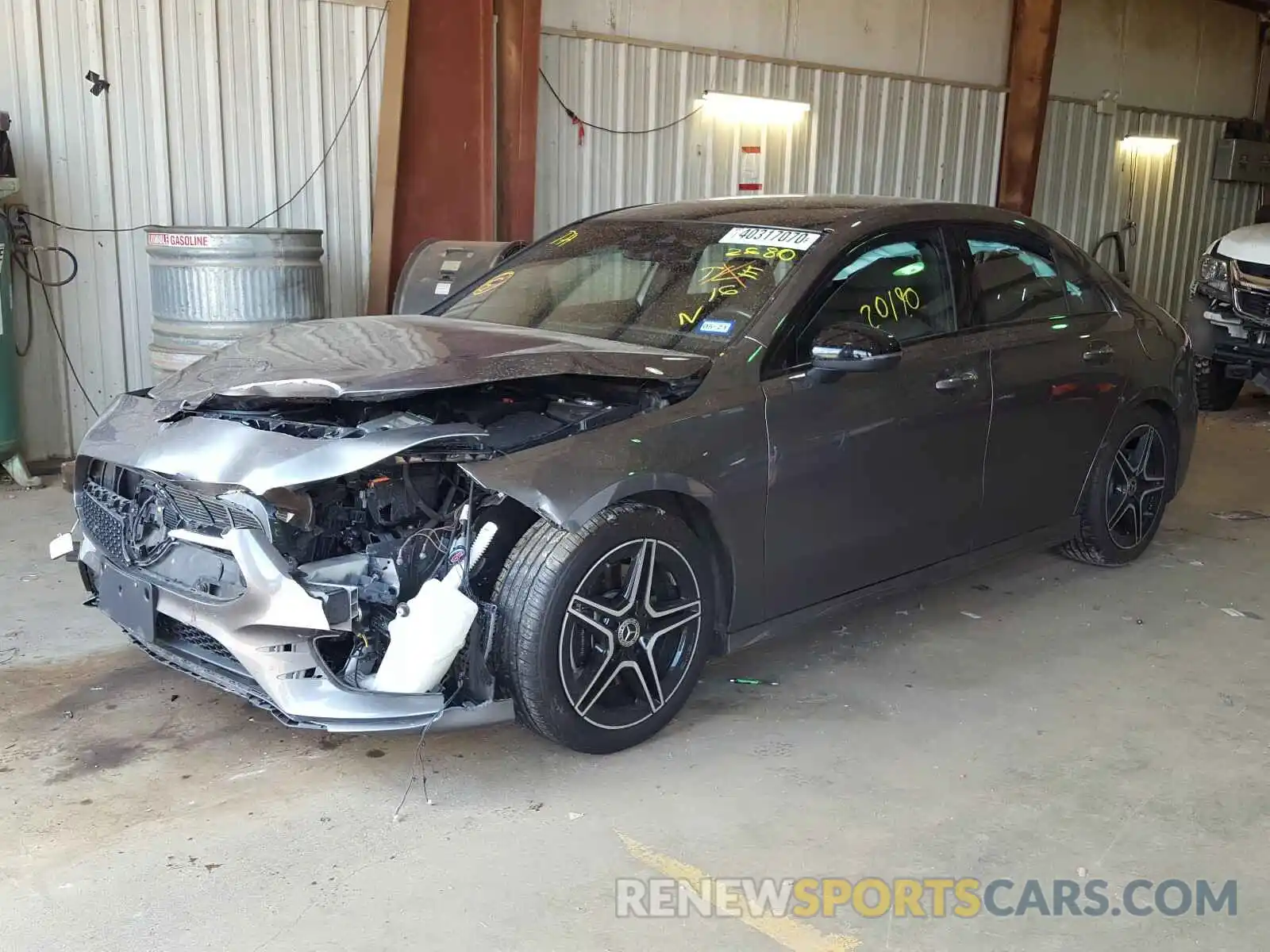 2 Photograph of a damaged car WDD3G4EB1KW002680 MERCEDES-BENZ A 220 4MAT 2019