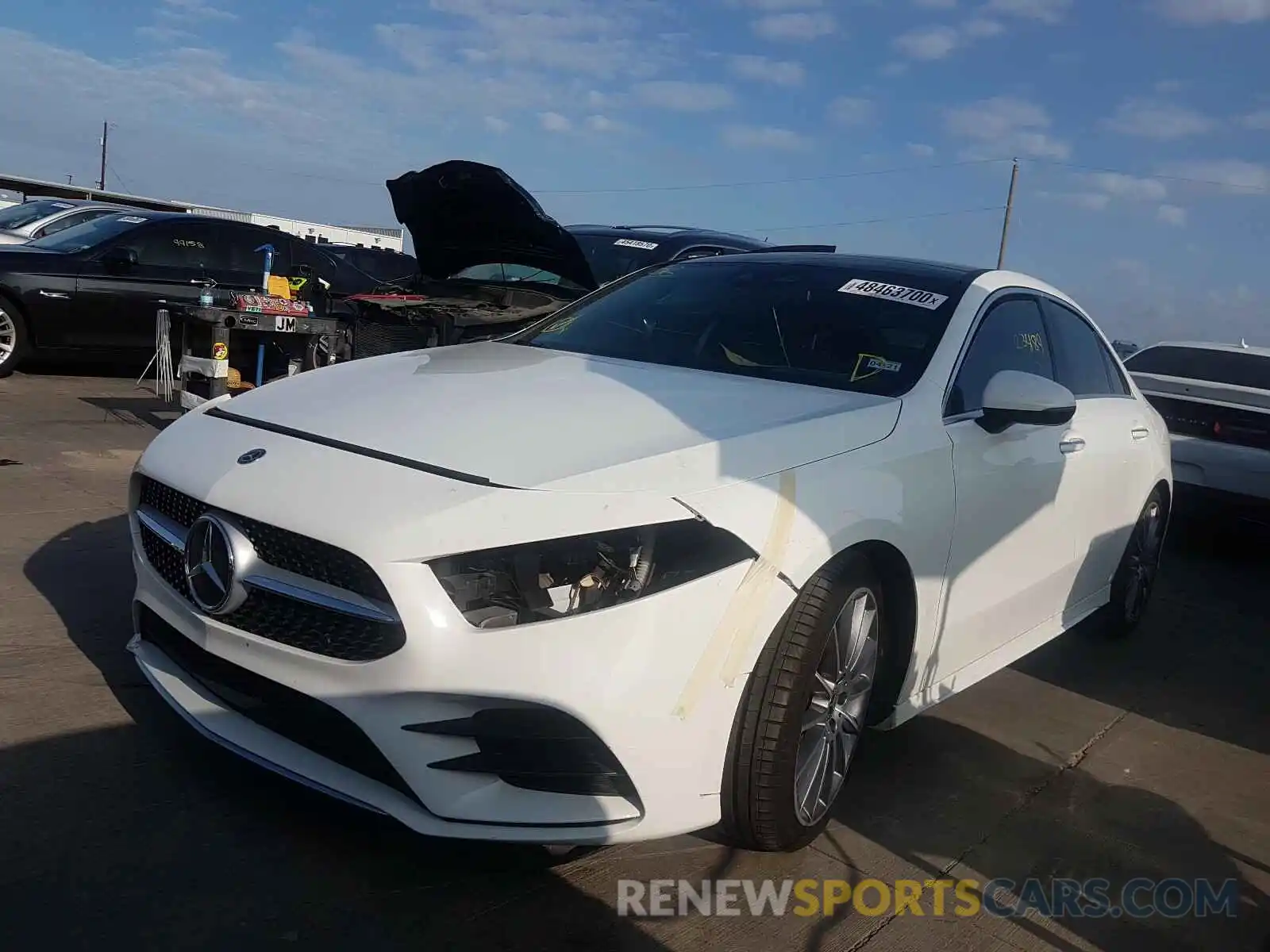 2 Photograph of a damaged car WDD3G4EB3KW006794 MERCEDES-BENZ A 220 4MAT 2019