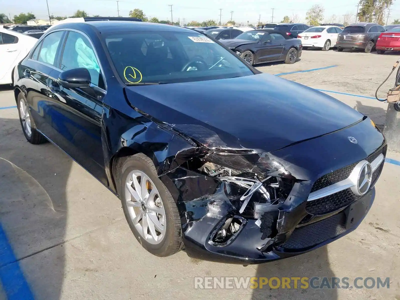 1 Photograph of a damaged car WDD3G4EB3KW017357 MERCEDES-BENZ A 220 4MAT 2019