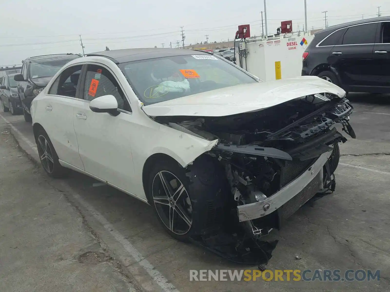 1 Photograph of a damaged car WDD3G4EB3KW033042 MERCEDES-BENZ A 220 4MAT 2019