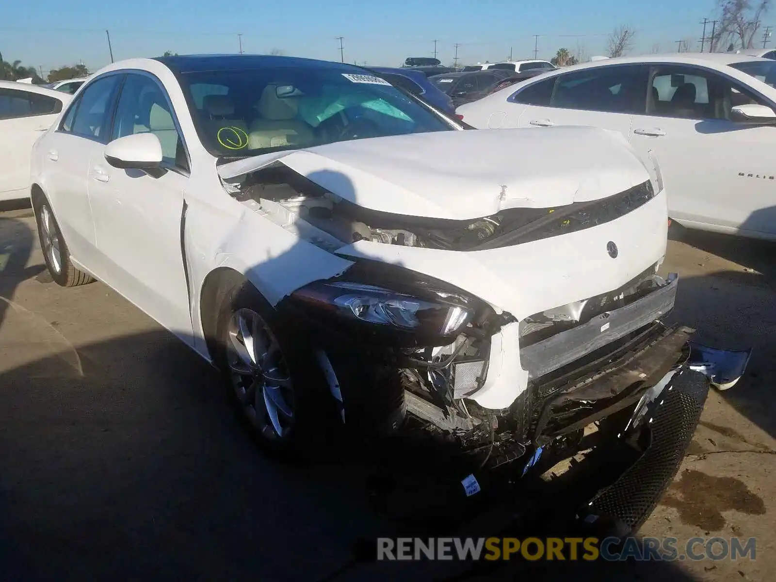 1 Photograph of a damaged car WDD3G4EB3KW035728 MERCEDES-BENZ A 220 4MAT 2019