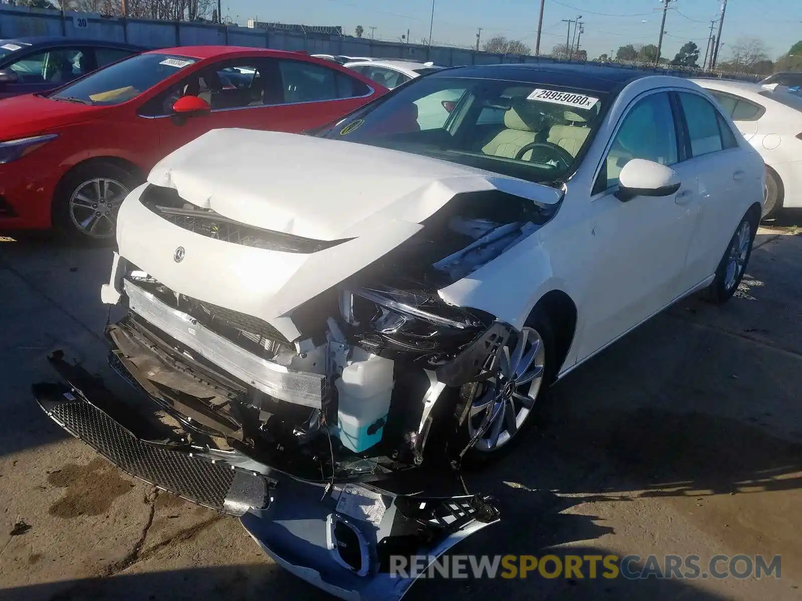 2 Photograph of a damaged car WDD3G4EB3KW035728 MERCEDES-BENZ A 220 4MAT 2019