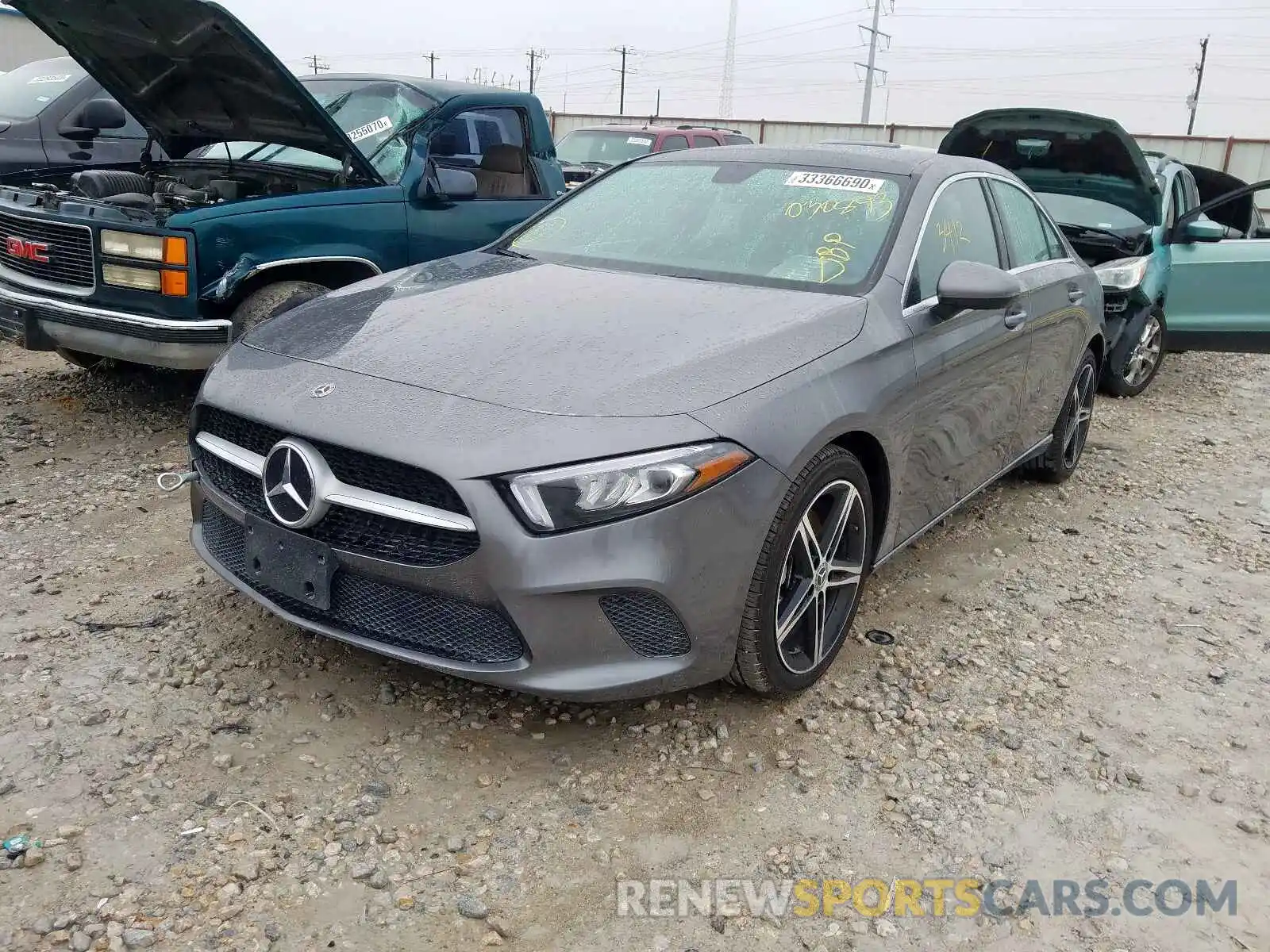 2 Photograph of a damaged car WDD3G4EB4KW030893 MERCEDES-BENZ A 220 4MAT 2019