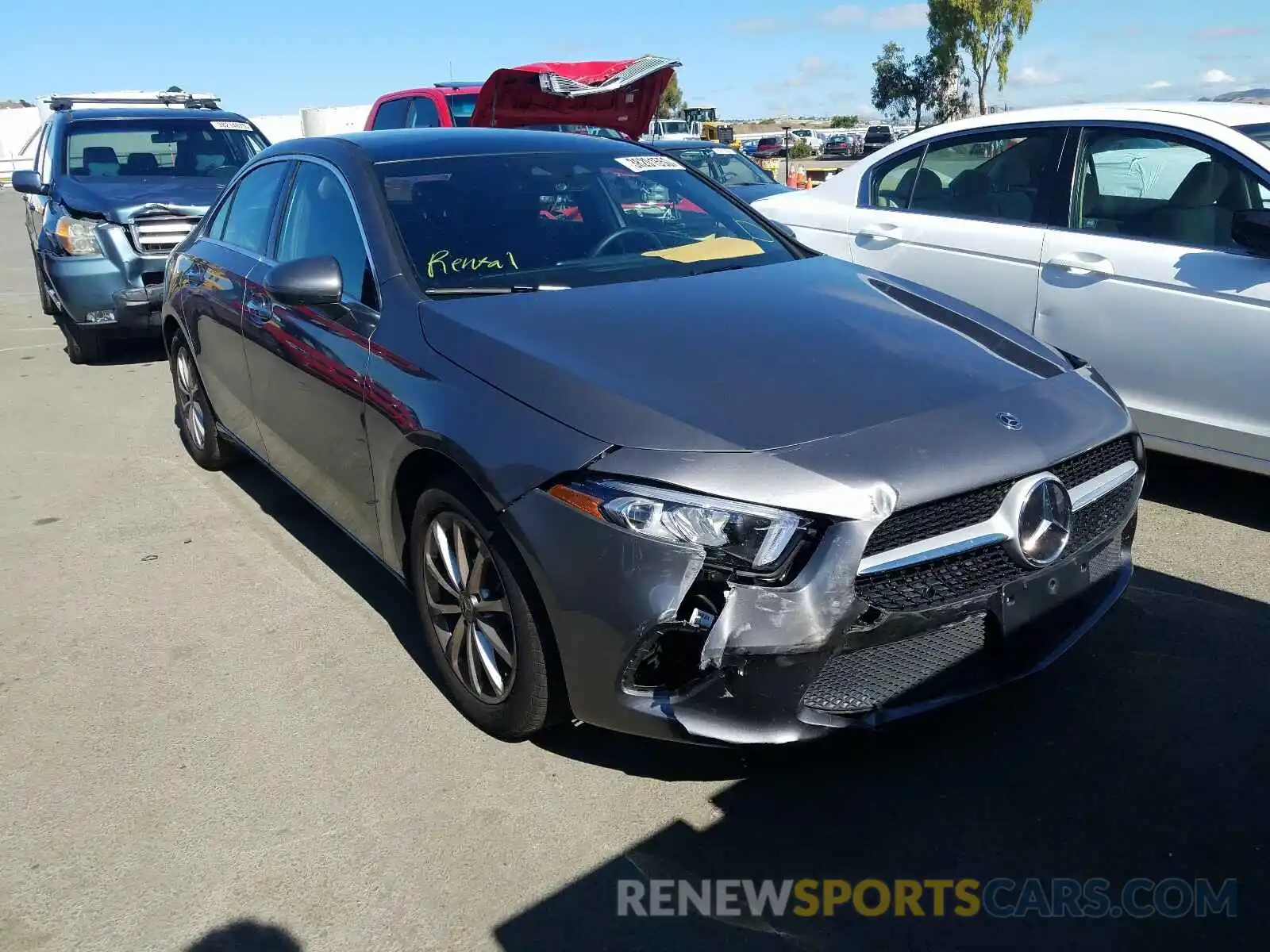 1 Photograph of a damaged car WDD3G4EB5KW027422 MERCEDES-BENZ A 220 4MAT 2019