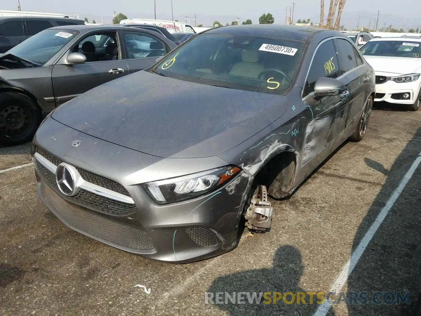 2 Photograph of a damaged car WDD3G4EB6KW030510 MERCEDES-BENZ A 220 4MAT 2019