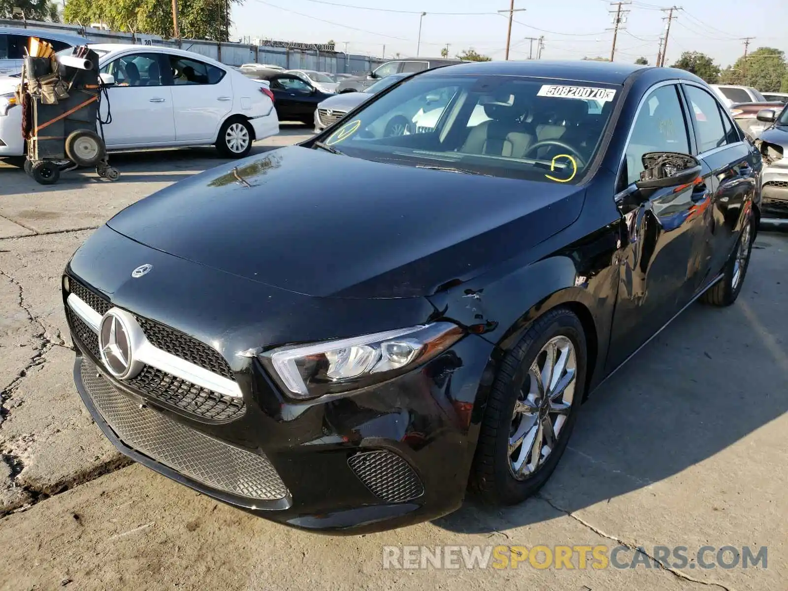 2 Photograph of a damaged car WDD3G4EB6KW035805 MERCEDES-BENZ A 220 4MAT 2019