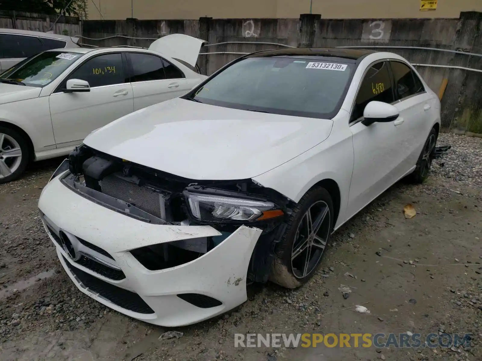 2 Photograph of a damaged car WDD3G4EB7KW021153 MERCEDES-BENZ A 220 4MAT 2019