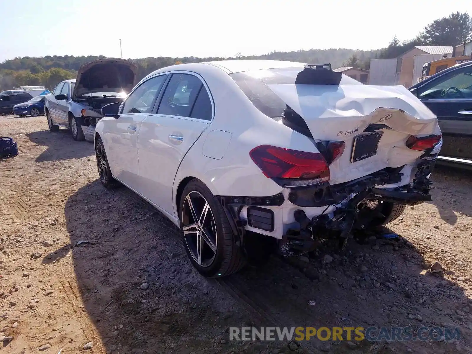 3 Photograph of a damaged car WDD3G4EB8KW006581 MERCEDES-BENZ A 220 4MAT 2019