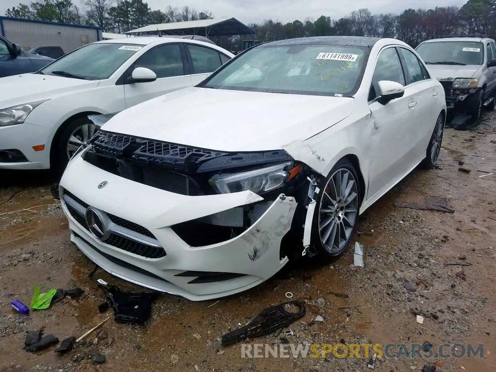 2 Photograph of a damaged car WDD3G4EB9KW005519 MERCEDES-BENZ A 220 4MAT 2019