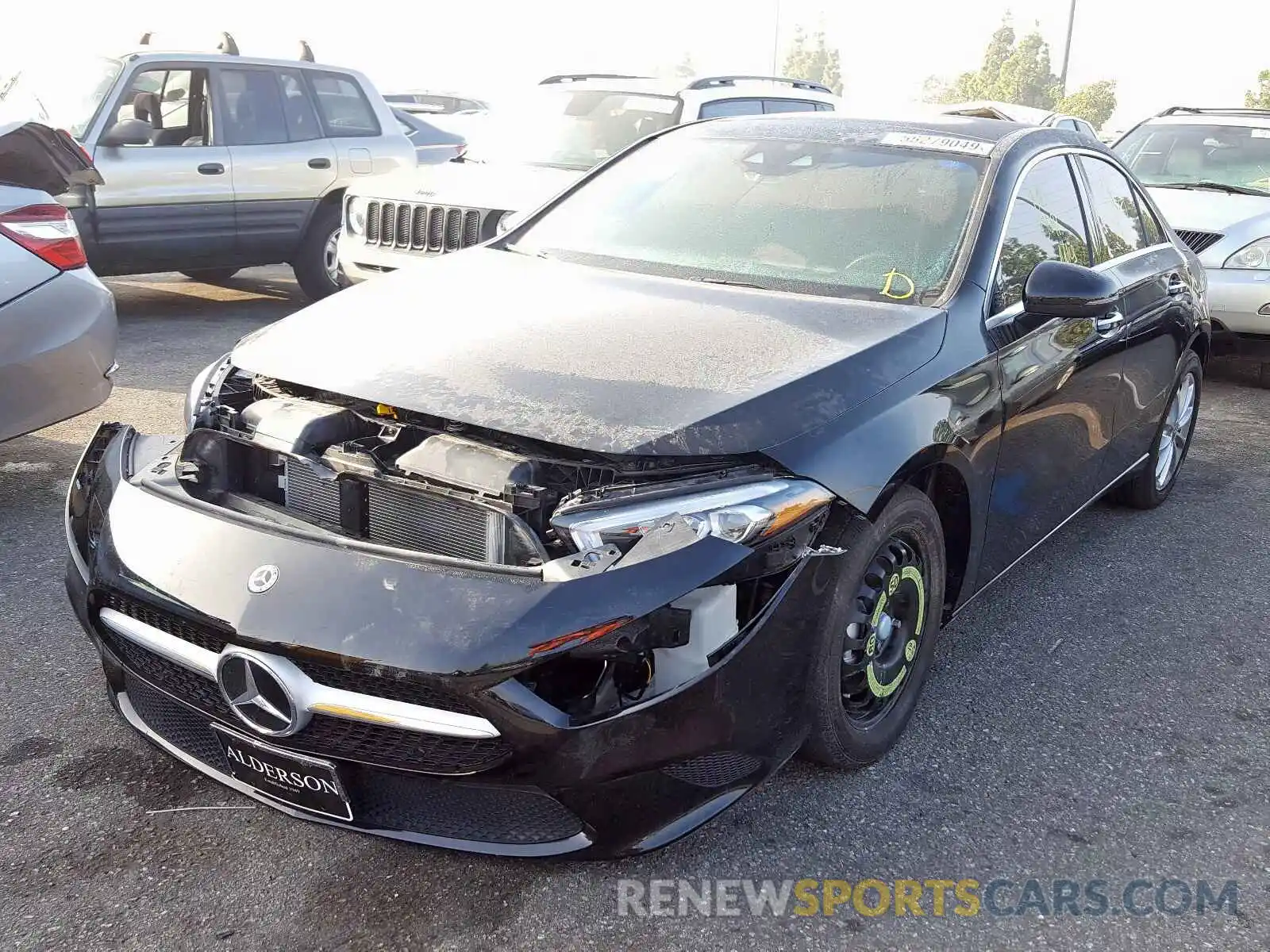 2 Photograph of a damaged car WDD3G4EB9KW023597 MERCEDES-BENZ A 220 4MAT 2019