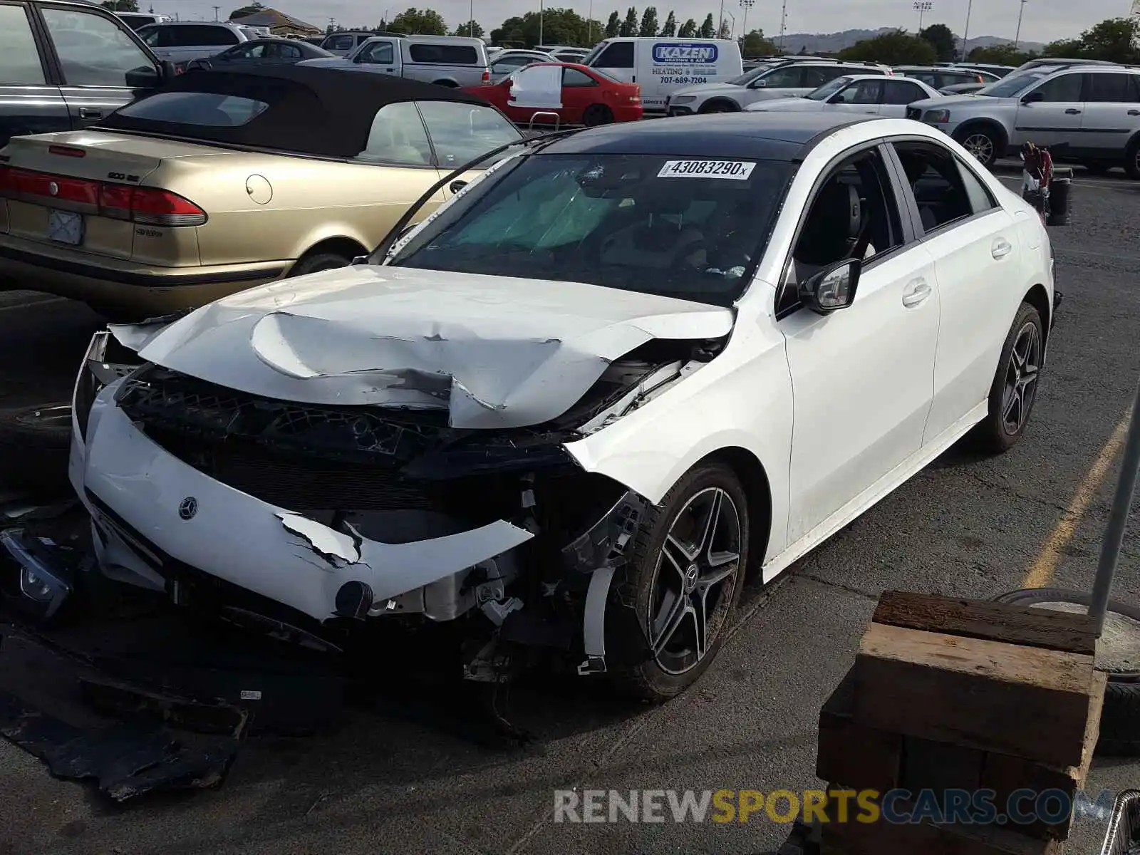 2 Photograph of a damaged car WDD3G4EBXKW007439 MERCEDES-BENZ A 220 4MAT 2019