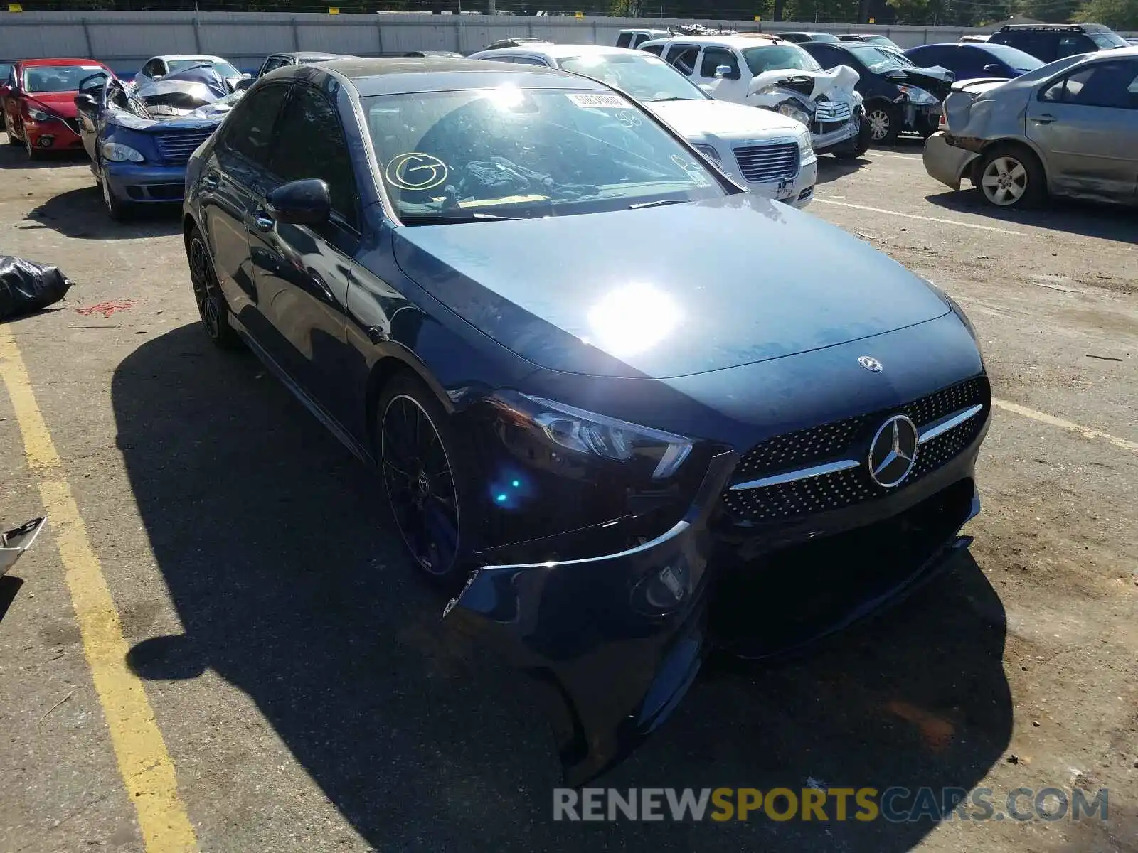 1 Photograph of a damaged car W1K3G4EB4LW044861 MERCEDES-BENZ A 220 4MAT 2020